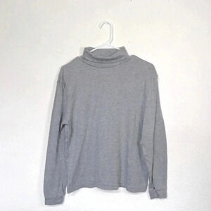 Imperfect turtle neck Stephanie Rogers by Fashion Trend long sleeve neutral top